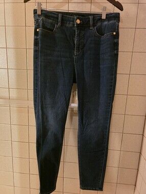 Womans Talbits Dark Blue Women's Slim Jeggings